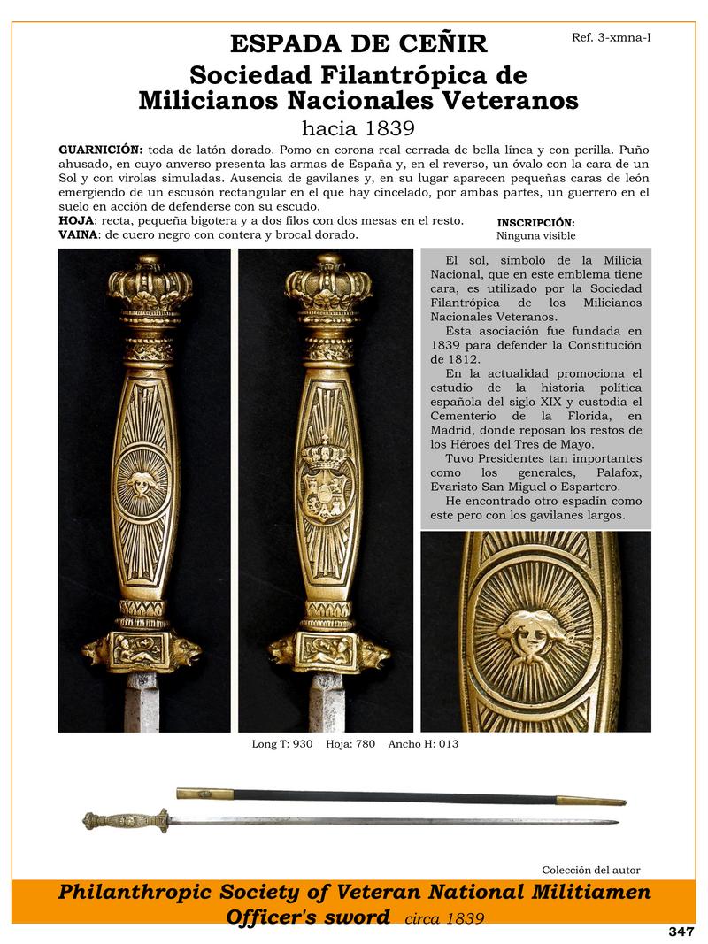 espada de ceir jpg 1745406564 1745428252 - Épée de ceinture : histoire et détails d'une pièce unique