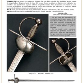 espada de montar jpg 1745860207 1745881780 275x275 - Espadon du XVIIIe siècle : élégance et tradition militaire