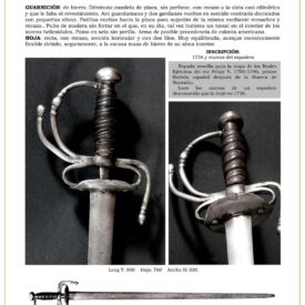 espada jpg 1745816966 1745818061 275x275 - Espadín De Cazoleta Antonio Luna : Élégance Du XVIIIe Siècle