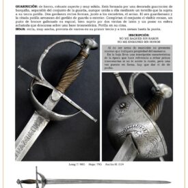 espada oficial de infantera siglo xviii jpg 1745903363 1745924995 275x275 - Épée officielle d'infanterie du XVIIIe siècle : élégance et honneur