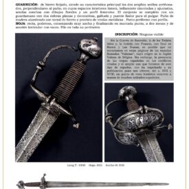 espada oficial de los reales ejrcitos siglo xviii jpg 1745773768 1745795384 275x275 - Épée de Montée Unique des Escadrons Royaux