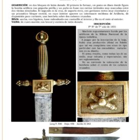 machete artillero de la milicia nacional hacia 1848 jpg 1745514565 1745536183 275x275 - Machette De Carrés De Catalogne : Histoire Et Design Unique
