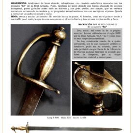 sable sargento de la real armada siglo xviii jpg 1746011368 1746032989 275x275 - Espadon de la Marine : Élégance du XVIIIe siècle dans les Armes
