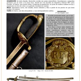 volunteers of the republic officers saber circa 1873 jpg 1745687365 1745708996 275x275 - Épée Éclatante pour Dragons de Monture de 1770