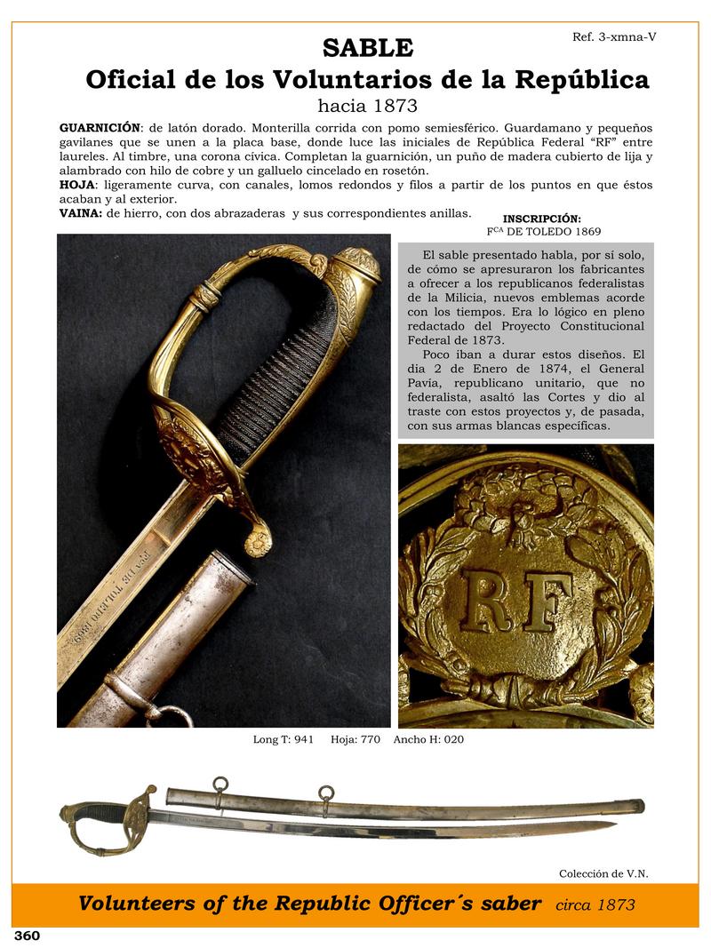 volunteers of the republic officers saber circa 1873 jpg 1745687365 1745708996 - Sabre Historique de la République : Emblèmes et Design Unique
