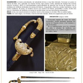 espada de ceir jpg 1747091370 1747112972 275x275 - Épée de ceinture 1843 : L'emblème de l'officier d'artillerie