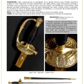 espada de ceir jpg 1747242568 1747264176 275x275 - Épée d'Officier 1840 : Élégance et Distinction Militaire
