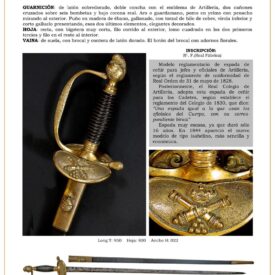 espada de ceir jpg 1747868964 1747890590 275x275 - Épée De Ceinture De Croix-Rouge Espagnole : Histoire Et Design Unique