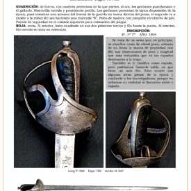 espada de montar jpg 1746119364 1746140984 275x275 - Épées de cavalerie du XVIIIe siècle : histoire et style