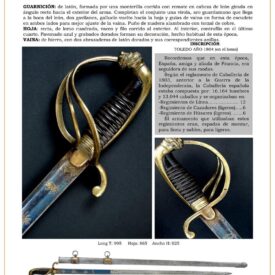 espada de montar jpg 1746788966 1746810596 275x275 - Épée de Cavalerie Modèle 1728 : Élégance et Tradition