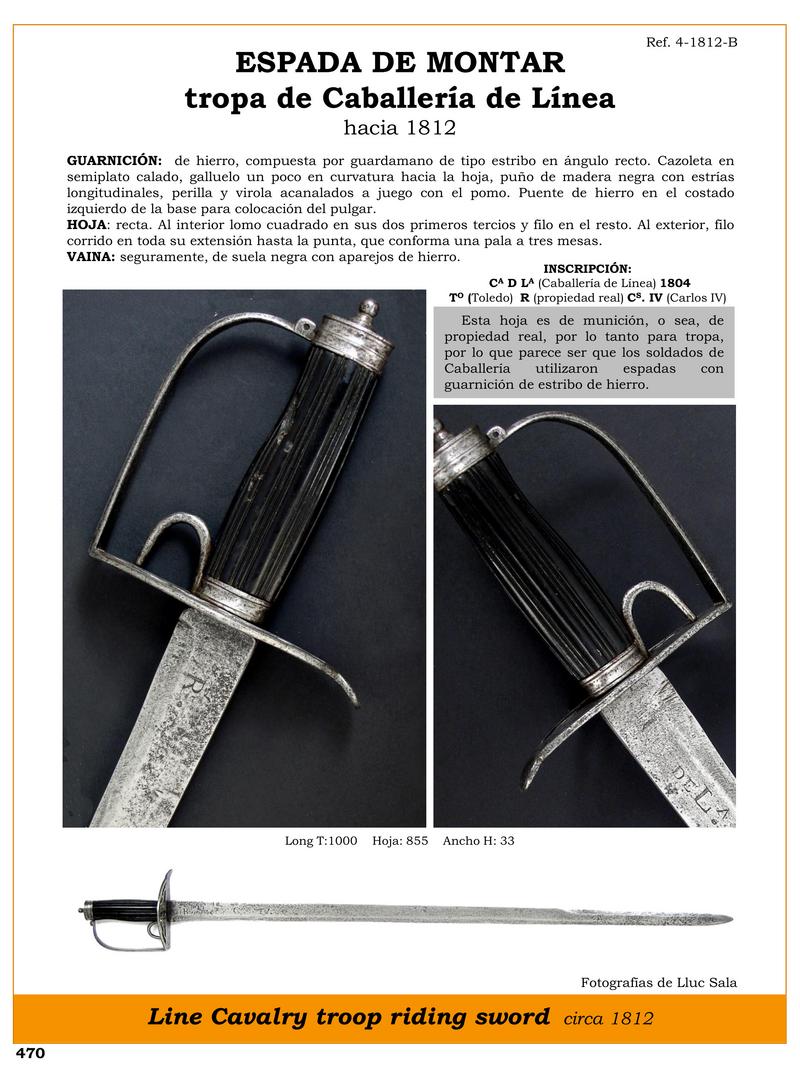 espada de montar jpg 1746983365 1746984130 - Épée de Montée de Cavalerie : Histoire et Détails Uniques