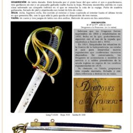 espada de montar jpg 1747048169 1747069810 275x275 - Sabre Carliste de Cavalerie : Élégance Historique et Pouvoir