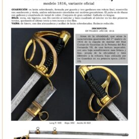 espada de montar jpg 1747285767 1747307390 275x275 - Sable d'officier de granadero : un trésor historique 1818