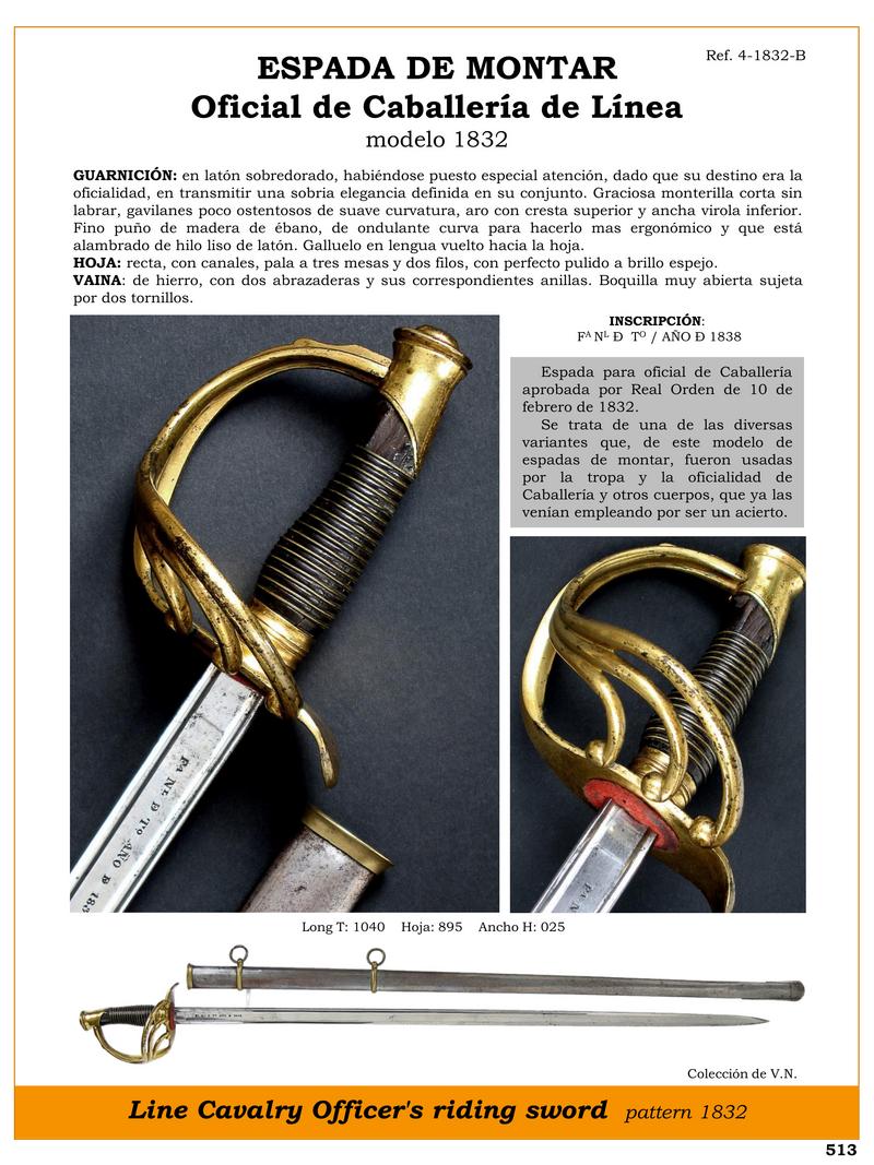 espada de montar jpg 1747912168 1747933784 - Épée de Cavalerie 1832 : Élégance et Distinction pour Officiers