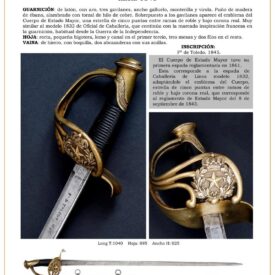 espada de montar jpg 1748495365 1748517716 275x275 - Épée de Ceinture : Brevet et Histoire de la Guardia Civil