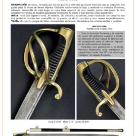 espada de montar oficial de caballera de lnea hacia 1812 jpg 1746961766 1746983383 275x275 - Épée de cavalerie modèle 1728 : élégance et tradition