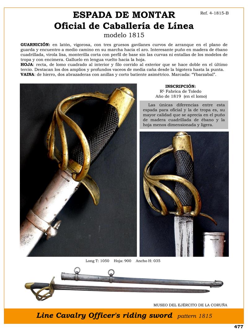 espada de montar oficial de caballera de lnea modelo 1815 jpg 1747156164 1747177791 - Épée de monte pour officiers : qualité et design exceptionnels