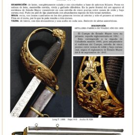 espada de montar oficial de estado mayor jpg 1748516967 1748517837 275x275 - Épée d'attelage pour officier : histoire et détails uniques
