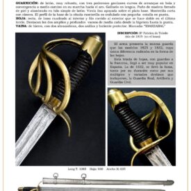 espada de montar tropa de caballera de lnea modelo 1815 jpg 1747112967 1747134581 275x275 - Sable de cavalerie légère 1825 : design et fonctionnalité uniques