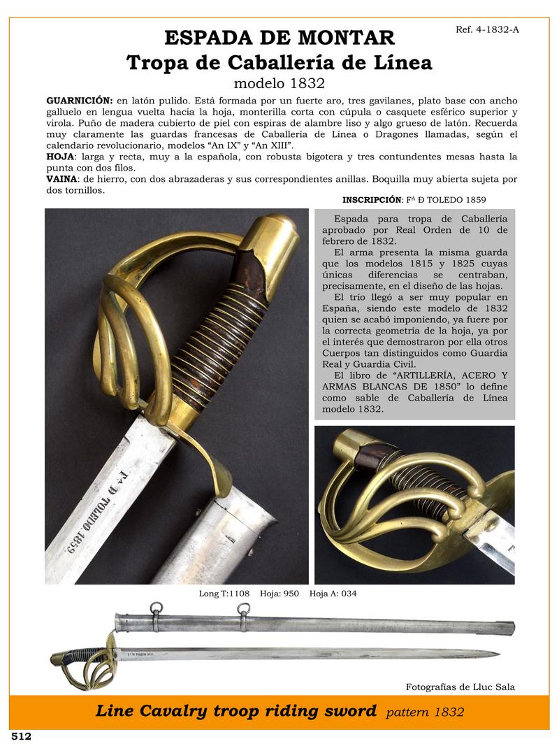 espada de montar tropa de caballera de lnea modelo 1832 jpg 1747890563 1747912198 - Épée de Montar 1832 : La Relique de la Cavalerie Espagnole