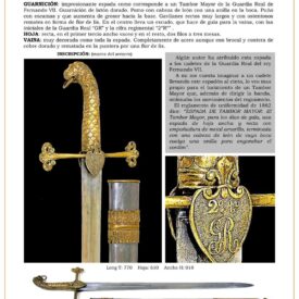 espada de tambor mayor de la guardia real jpg 1747372167 1747393783 275x275 - Sabre colonial rare de la Guardia civile : Histoire et design