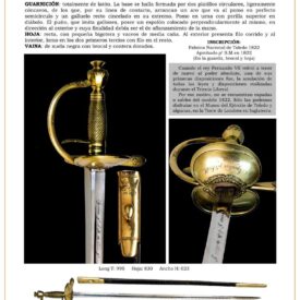 espada jpg 1747652967 1747674624 275x275 - Sabre de Grenadiers 1822 : Design Ergonomique et Unique