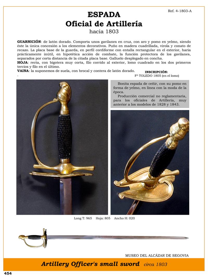 espada oficial de artillera c 1803 jpg 1746637766 1746659397 - Épée Officielle d'Artillerie : Élégance et Histoire 1803