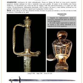 espada oficial de los reales ejrcitos hacia 1805 jpg 1746810564 1746832192 275x275 - Découvrez l'Épée de Croix du XIIIe siècle à Tolède