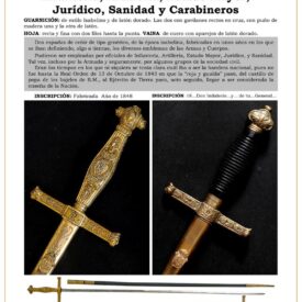 espadas de ceir jpg 1748322567 1748323176 275x275 - Épée de ceinture 1843 : design isabélin d'artillerie