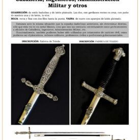 espadas de ceir jpg 1748344168 1748365784 275x275 - Epées de Ceinture Isabelines : Design et Élégance pour Officiers
