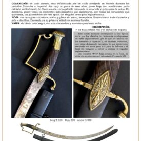 infantry officers saber circa 1815 jpg 1747220964 1747242589 275x275 - Sabre de Cavalerie Légère 1822 : Un Trésor Historique