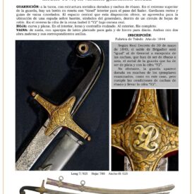sable brigadier del ejrcito modelo 1840 en variante guarnicin dorada jpg 1748128171 1748149316 275x275 - Sabre de cavalerie légère 1840 : design et élégance inégalés