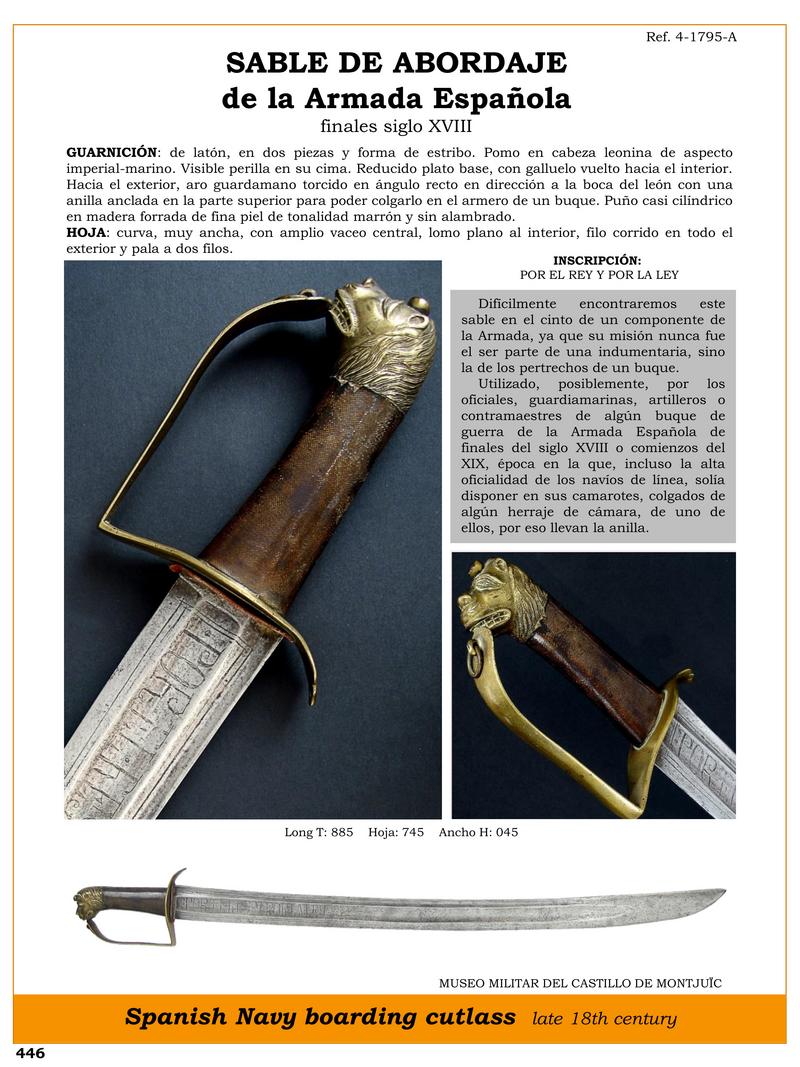 sable de abordaje jpg 1746464967 1746486594 - Sabre d'abordage : L'emblématique Cutlass de la Marine Espagnole