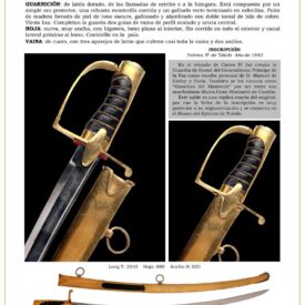 sable guardia de honor del principe de la paz modelo 1803 jpg 1746724170 1746745793 275x275 - Sabre de Cavalerie Légère : Histoire et Spécifications Uniques