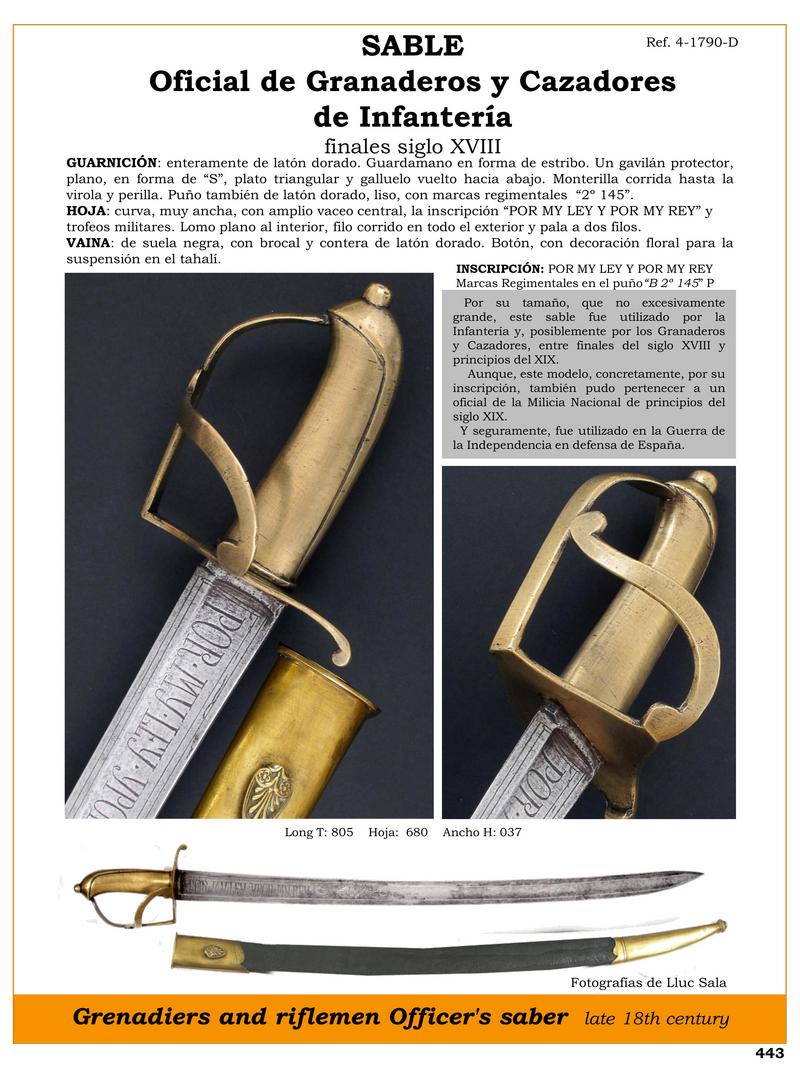 sable jpg 1746379258 1746379762 - Sable des Grenadiers : Histoire et Design Unique du XVIIIe Siècle
