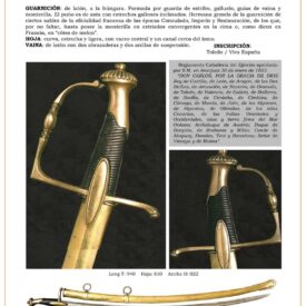 sable oficial de caballera ligera hacia 1803 jpg 1746659365 1746680982 275x275 - Sable de Cavalerie Légère : Histoire et Élégance Militaire