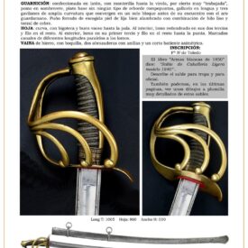 sable oficial de caballera ligera modelo 1840 jpg 1748171367 1748192983 275x275 - Épée de cavalerie modèle 1728 : élégance et tradition