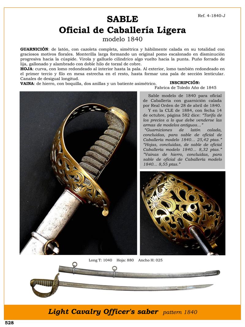 sable oficial de caballera ligera modelo 1840 jpg 1748214570 1748236186 - Sabre de cavalerie légère 1840 : design et élégance inégalés