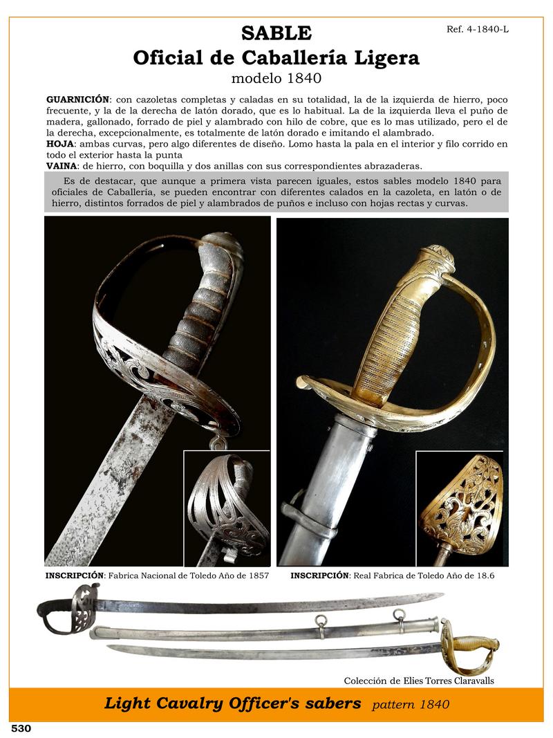 sable oficial de caballera ligera modelo 1840 jpg 1748236170 1748257793 - Sables de cavalerie légère 1840 : histoire et design unique