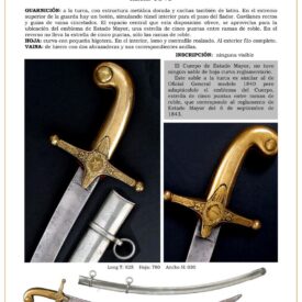 sable oficial de estado mayor jpg 1748473766 1748495391 275x275 - Épée de Cavalerie Royale : Histoire et Design 1844