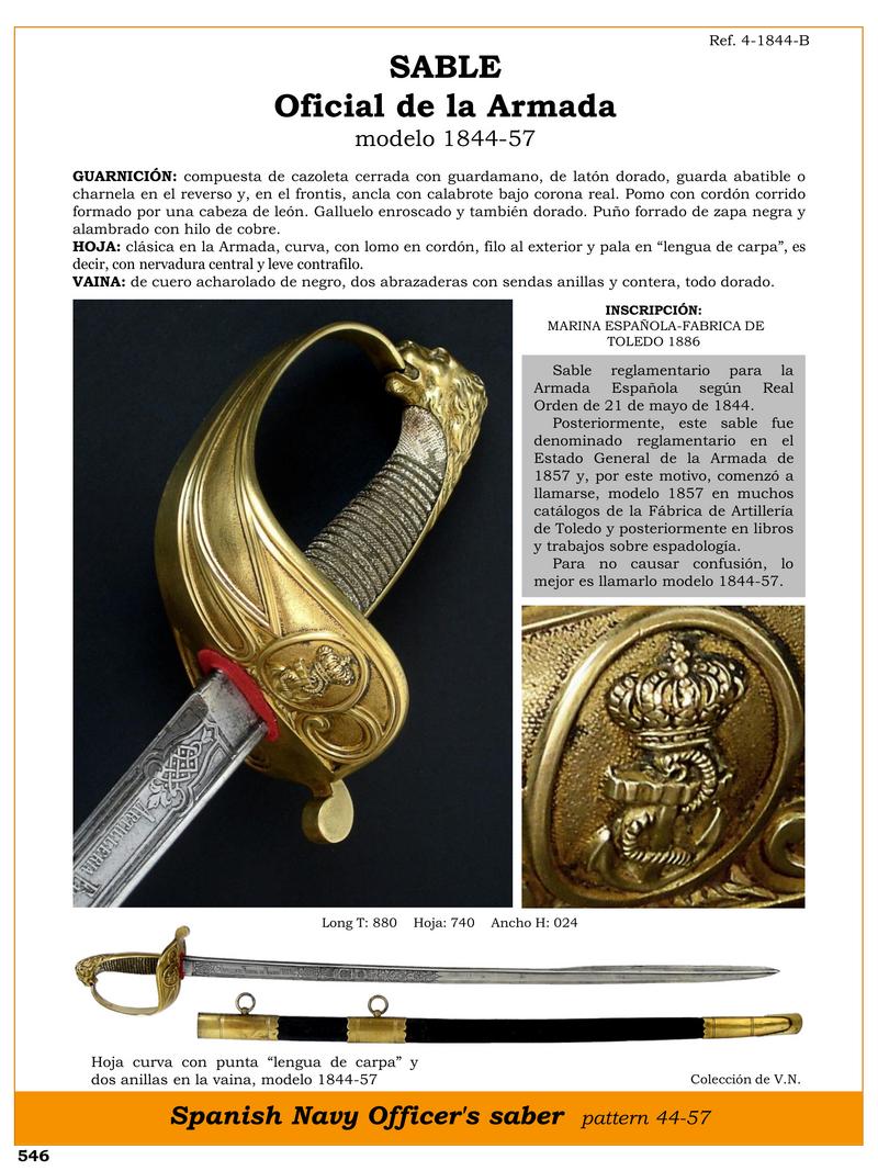 sable oficial de la armada modelo 1844 57 jpg 1748560162 1748571620 - Sabre Officiel de la Marine espagnole Modèle 1844-57