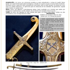 sable oficial general del ejrcito modelo 1840 jpg 1748084966 1748106586 275x275 - Couteau Scout d'Espagne : Design Unique et Fonctionnalité
