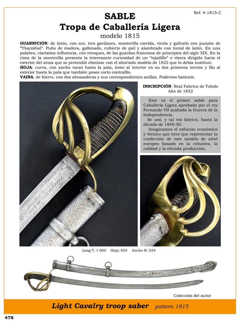 sable tropa de caballera ligera modelo 1815 jpg 1747177764 1747220984 - Sable de cavalerie légère 1815 : conception et qualité exceptionnelles