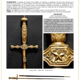 espada de ceir jpg 1749251370 1749251613 275x275 - Épée de cavalerie officielle de l'État-major 1861 : élégance et exclusivité