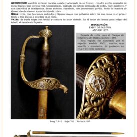 espada de ceir jpg 1749575364 1749575813 275x275 - Sable historique : découvrez l'officier des Volontaires de la Liberté