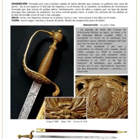 espada de ceir jpg 1750266568 1750266835 275x275 - Sable Royal Maestranza de Caballería de Saragosse : Un Trésor Historique