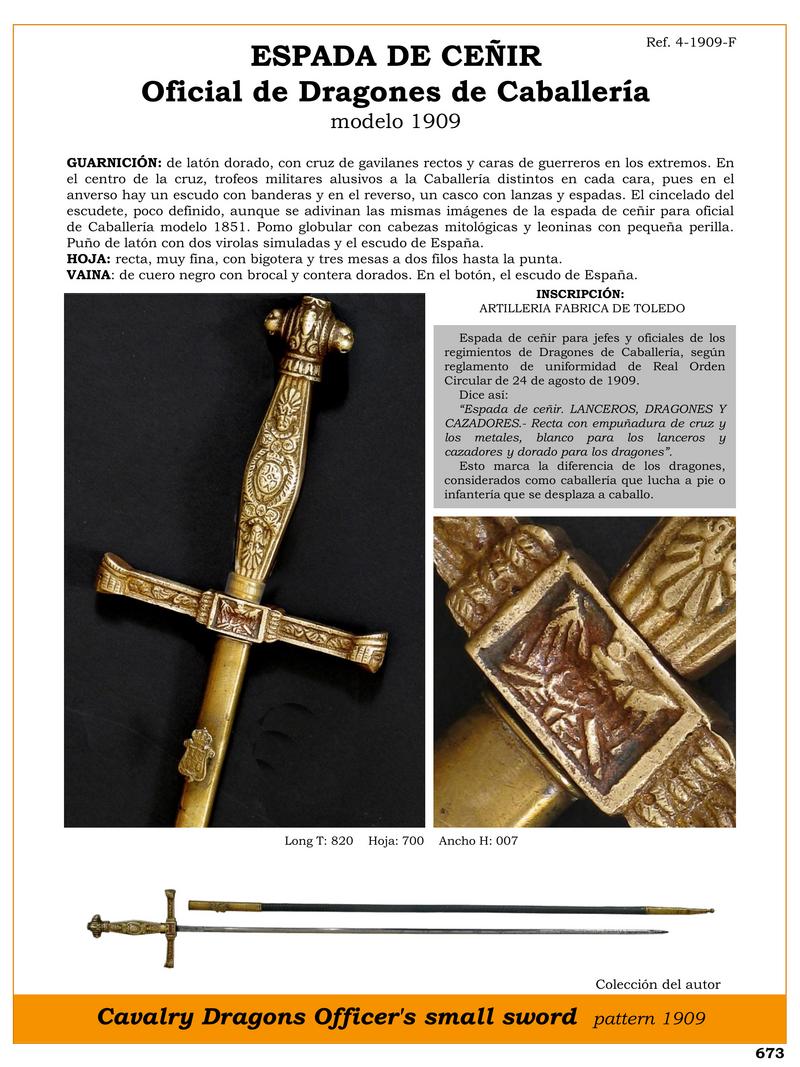 espada de ceir jpg 1751216966 1751217222 - Épée de ceinture 1909 : Élégance et tradition militaire
