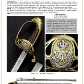 espada de montar oficia de estado mayor modelo 1861 jpg 1749316167 1749316423 275x275 - Épée de ceinture 1867 : Élégance et héritage militaire