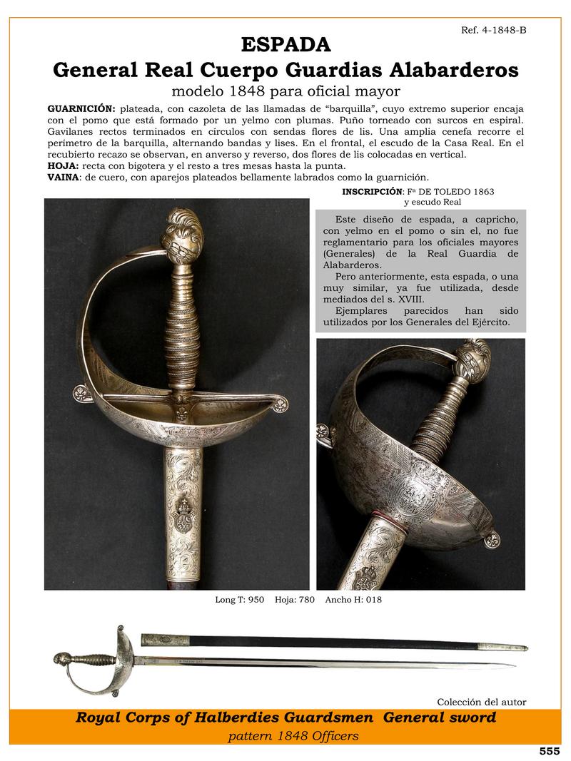 espada general real cuerpo guardias alabarderos modelo 1848 para oficial mayor jpg 1748711365 1748754827 - Epée Officier Supérieur 1848 : Élégance et Tradition Militaire
