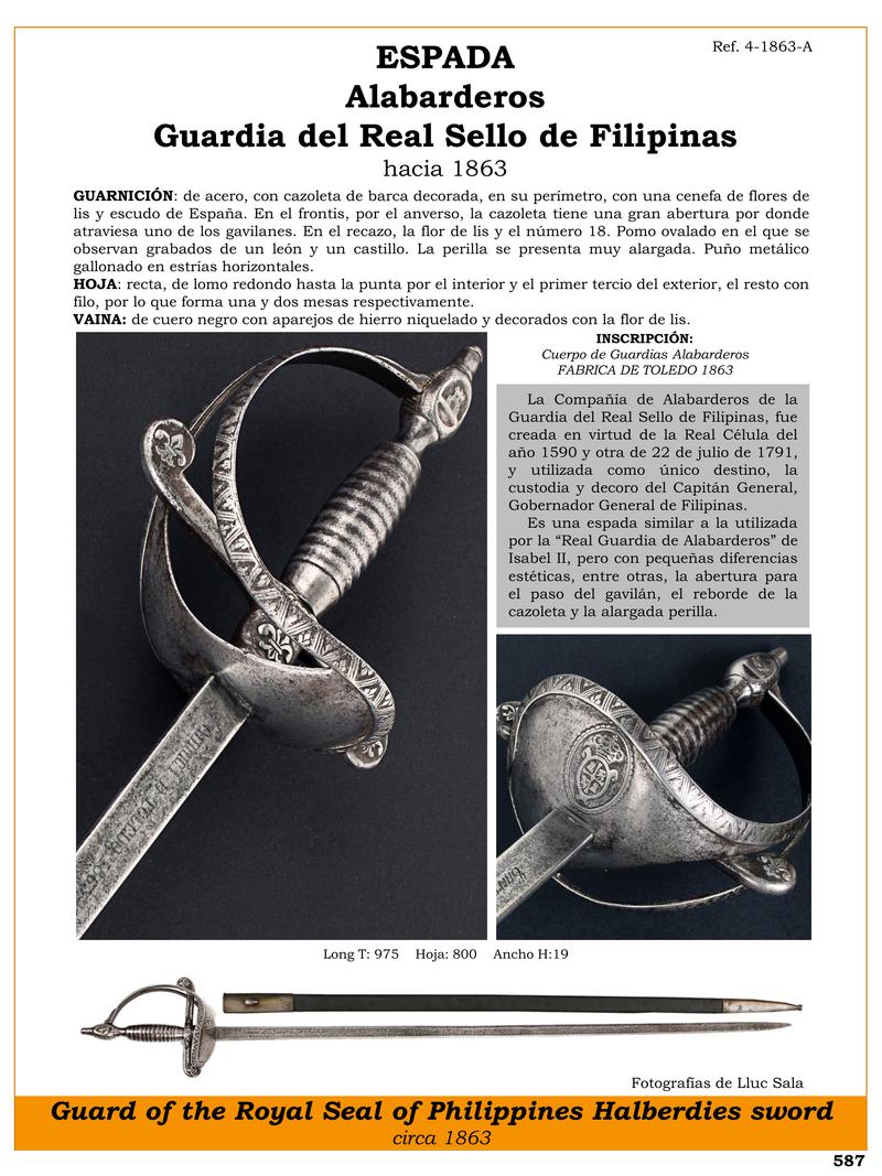 espada guardia del real sello de filipinas jpg 1749402570 1749402830 - Épée d'hoplite du Sceau Royal des Philippines : Histoire et design